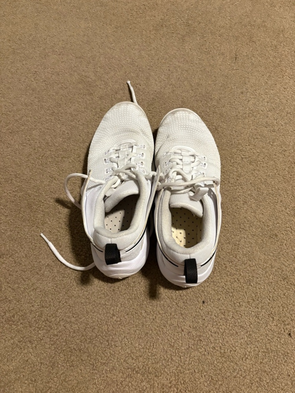 White Nike Volleyball Shoes